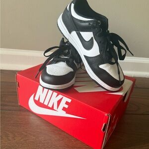 Nike Kids Black and White Sneakers
